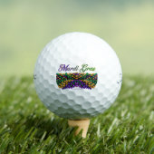 Balles De Golf SlipperyJoe's iconic Mardi Gras–themed image elega (T-shirt Insitu)