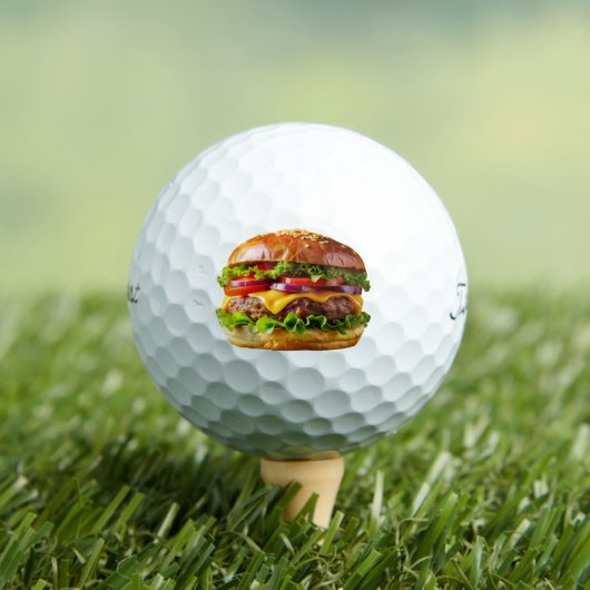 Balles De Golf SlipperyJoe's mouthwatering cheeseburger crispy ba (T-shirt Insitu)