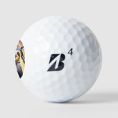 Balles De Golf Sloth Ninja (Logo)