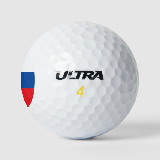 Balles De Golf Slovakia Flag (Logo)