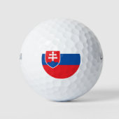 Balles De Golf Slovakia Flag (Devant)