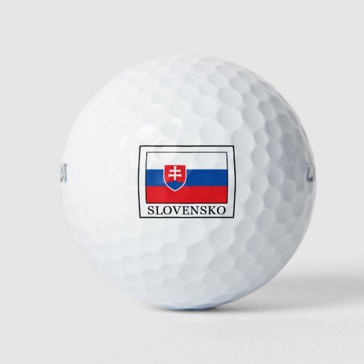Balles De Golf Slovène (Devant)