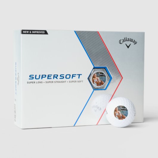 Balles De Golf SMOOTH! 🌀 Callaway Supersoft Golf Balls (12) (Conditionnement)