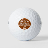 Balles De Golf Smooth Kentucky Bourbon (Devant)