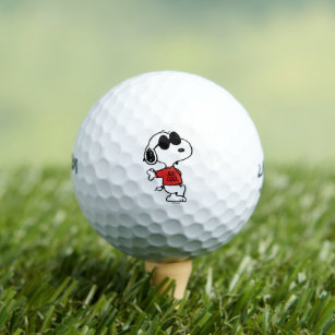 Balles De Golf Snoopy "Joe Cool" debout
