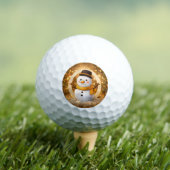 Balles De Golf Snowman (T-shirt Insitu)