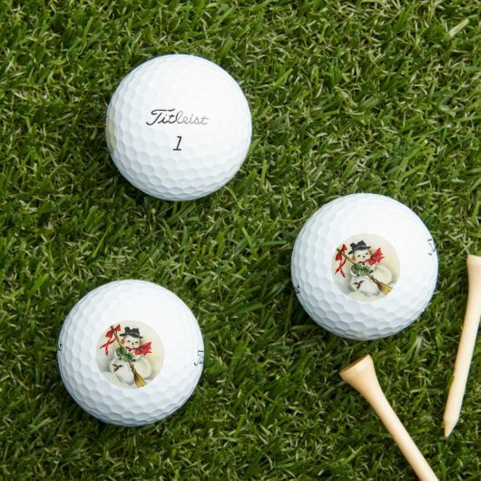 Balles De Golf Snowman 001 (Herbe in situ)