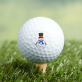 Balles De Golf Snowman avec chapeau supérieur (T-shirt Insitu)
