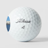 Balles De Golf Snowy Mountain Golf Ball (Logo)
