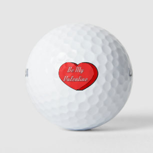 Balles De Golf Sois mes Valentines Cardières Dessin