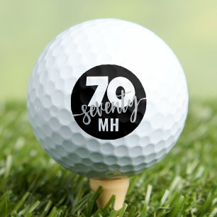 Balles De Golf Soixante-dix 70e Anniversaire