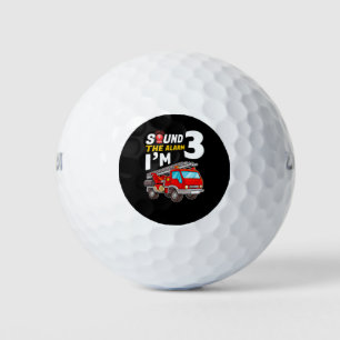 Balles De Golf sonne l'alarme j'ai 3 ans