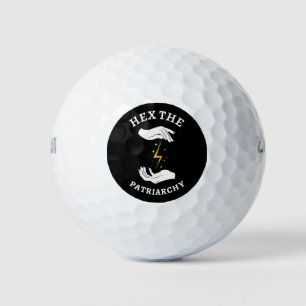 Balles De Golf Sorcière féministe - Hex Le Patriarcat I