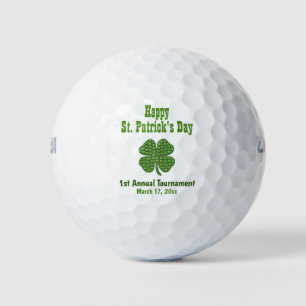 Balles De Golf Sortie du tournoi du Shamrock Jour de la Saint Pat