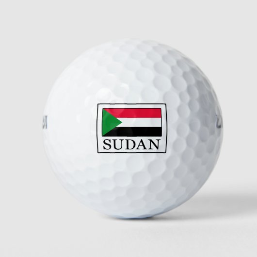 Balles De Golf Soudan (Devant)