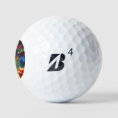 Balles De Golf Souris de Noël (2) (Logo)