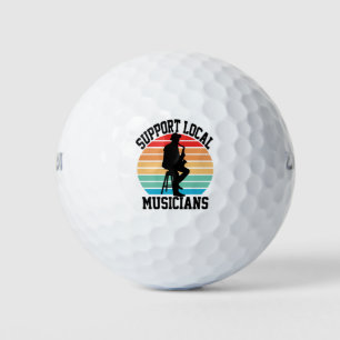 Balles De Golf Soutien Des Musiciens Locaux Pour Les Amoureux De
