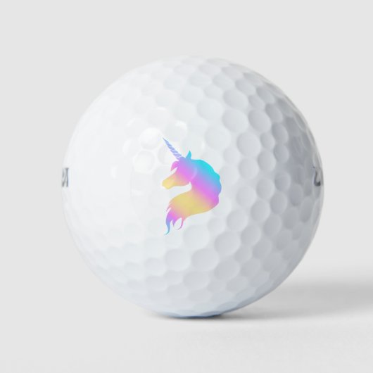 Balles De Golf Soyez Cool Unicorn Golf (Devant)