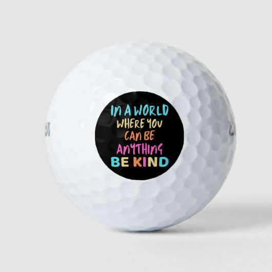 Balles De Golf Soyez gentil (Devant)