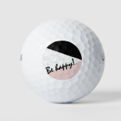 Balles De Golf Soyez heureux ! (Devant)