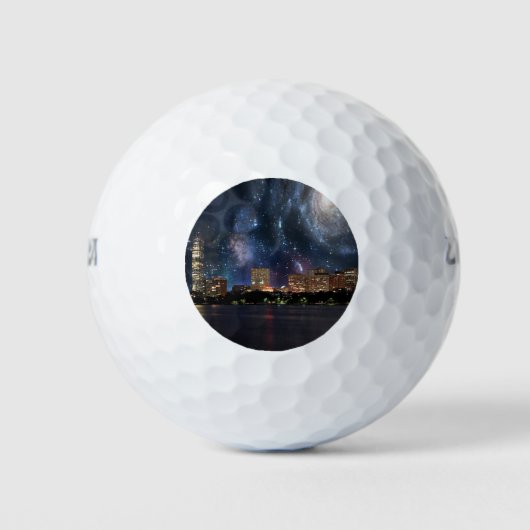 Balles De Golf Spacey Boston (Devant)