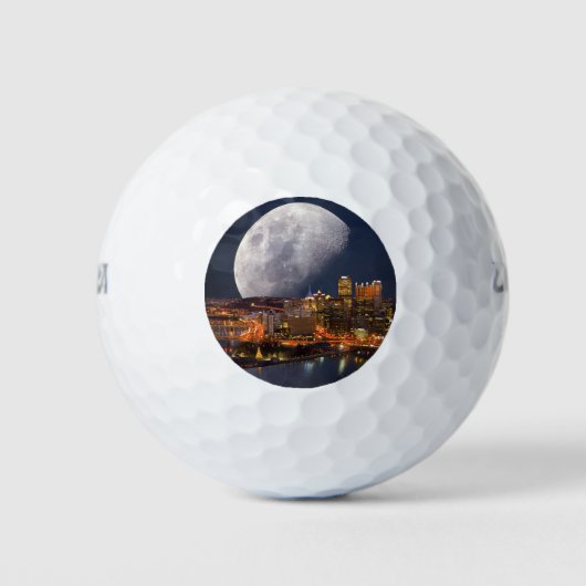 Balles De Golf Spacey Pittsburgh (Devant)