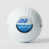 Balles De Golf Speed Blue Golf Ball (Recto)