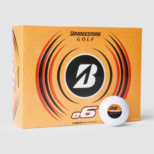 Balles De Golf Speed Orange Logo Golf Ball (Emballage)