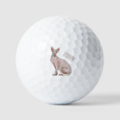 Balles De Golf Sphynx cat (Recto)