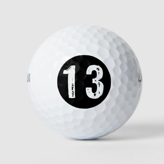 Balles De Golf Sport numéro 13 (Devant)