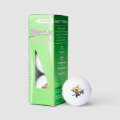 Balles De Golf "Srixon 3x boules de golf "Bandit" design (Conditionnement)