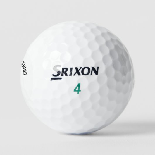Balles De Golf Srixon doux (Logo)