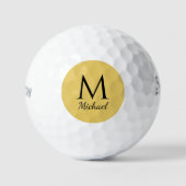 Balles De Golf Srixon Soft Feel 13 Monogramme Initial Nom de Scri (Recto)