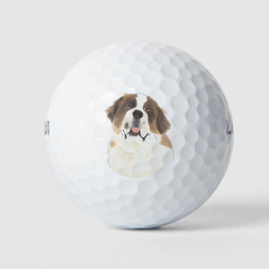 Balles De Golf St. Bernard (Devant)