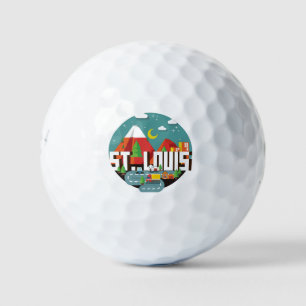 Balles De Golf St. Louis, Missouri Geometric Design