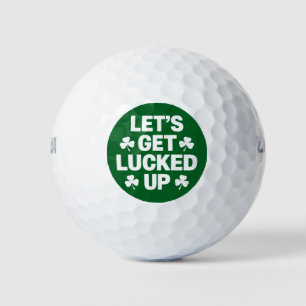 Balles De Golf St Patrick's Day Faisons chanceler Irlandais Clove