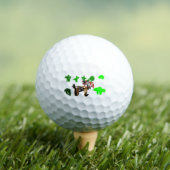 Balles De Golf St Patrick's day Terrier Irlandais (T-shirt Insitu)
