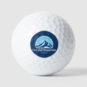Balles De Golf Station de golf Crystal Mountain Washington