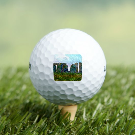 Balles De Golf Stonehenge color (T-shirt Insitu)