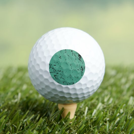 Balles De Golf Style grunge vert (T-shirt Insitu)
