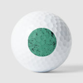Balles De Golf Style grunge vert (Recto)