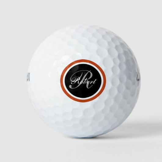 Balles De Golf Style Monogramme masculin (Devant)