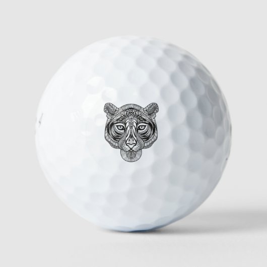 Balles De Golf Style Tiger (Devant)