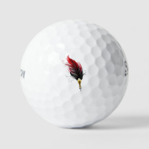 Balles De Golf Stylo rouge en plumes avec nib or