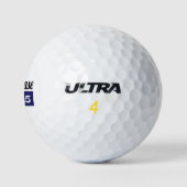 Balles De Golf Suivant S'Il Vous Plaît 8645 Anti Trump (Logo)
