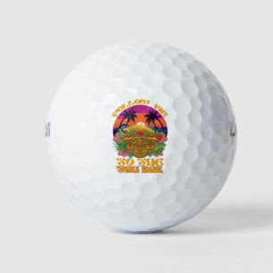 Balles De Golf Suivez-moi au bar Tiki Party luau hawaïen