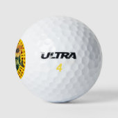 Balles De Golf Sunflower Rabbit Sunshine Golf Balls (Logo)