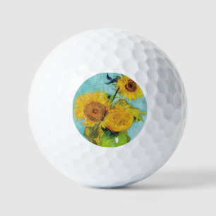 Balles De Golf Sunflowers Vincent van Gogh