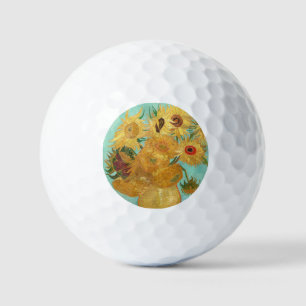 Balles De Golf Sunflowers Vincent van Gogh