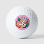 Balles De Golf Sunset Kitty (Recto)